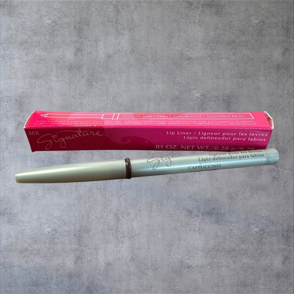 Mary Kay MK Signature Lip Liner Cappuccino New Discontinued Brown Pencil